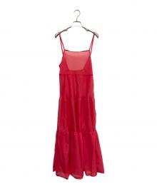 BALLSEY（ボールジィ）の古着「ノースリーブワンピース」｜レッド