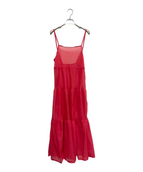 BALLSEY（ボールジィ）BALLSEY (ボールジィ) ノースリーブワンピース レッド サイズ:36 未使用品の古着・服飾アイテム