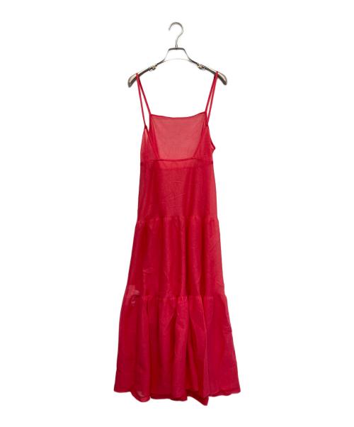 BALLSEY（ボールジィ）BALLSEY (ボールジィ) ノースリーブワンピース レッド サイズ:36 未使用品の古着・服飾アイテム