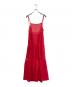 BALLSEY (ボールジィ) ノースリーブワンピース レッド サイズ:36 未使用品：7000円