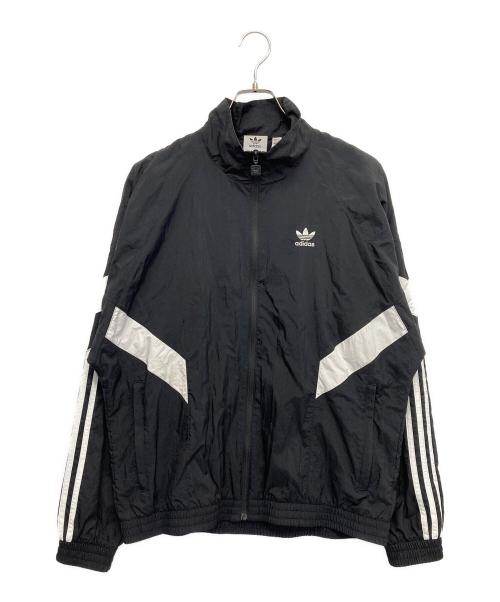 adidas（アディダス）adidas (アディダス) TIBOAナイロンジャケット ブラック サイズ:Lの古着・服飾アイテム