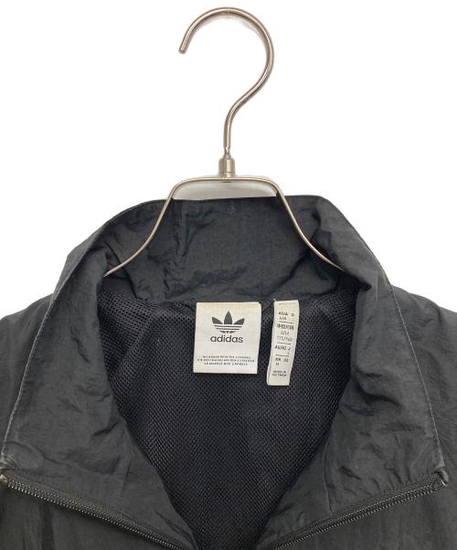 adidas（アディダス）adidas (アディダス) TIBOAナイロンジャケット ブラック サイズ:Lの古着・服飾アイテム