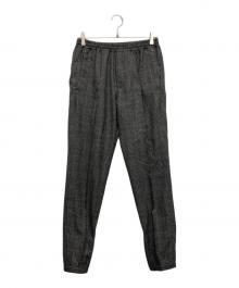 Berluti（ベルルッティ）の古着「CHECK JOGGING TROUSERS」｜グレー