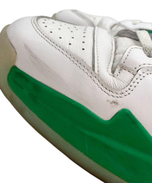 adidas（アディダス）adidas (アディダス) HUMAN MADE (ヒューマンメイド) コンソーシアム フォーラム ロー グリーン×ホワイト サイズ:27の古着・服飾アイテム