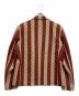 LOUIS VUITTON (ルイ ヴィトン) NIGO (二ゴー) モノグラムトランクストライプポケットジャケット レッド サイズ:48：150000円