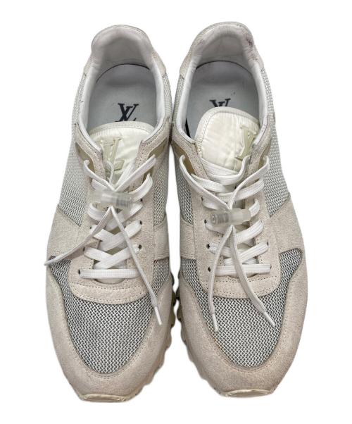 LOUIS VUITTON（ルイ ヴィトン）LOUIS VUITTON (ルイ ヴィトン) LVランナー・ライン スニーカー ホワイト サイズ:8の古着・服飾アイテム