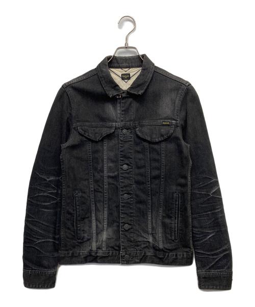 Paul Smith JEANS（ポールスミス ジーンズ）Paul Smith JEANS (ポールスミス ジーンズ) デニムトラッカージャケット ブラック サイズ:Mの古着・服飾アイテム