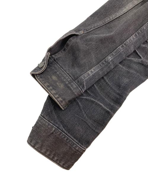 Paul Smith JEANS（ポールスミス ジーンズ）Paul Smith JEANS (ポールスミス ジーンズ) デニムトラッカージャケット ブラック サイズ:Mの古着・服飾アイテム