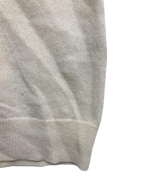 UNITED ARROWS（ユナイテッドアローズ）UNITED ARROWS (ユナイテッドアローズ) カシミヤタートルネックニット ホワイト サイズ:Mの古着・服飾アイテム