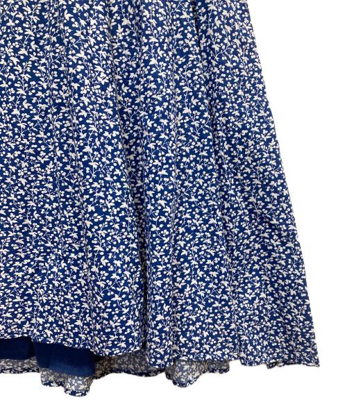 MARIHA（マリハ）MARIHA (マリハ) マドモアゼルプリントワンピース ブルー サイズ:38の古着・服飾アイテム