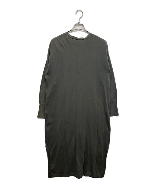 UNTITLED（アンタイトル）UNTITLED (アンタイトル) ロングカーディガン グレー サイズ:2の古着・服飾アイテム