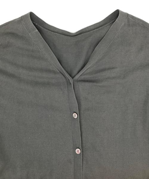 UNTITLED（アンタイトル）UNTITLED (アンタイトル) ロングカーディガン グレー サイズ:2の古着・服飾アイテム