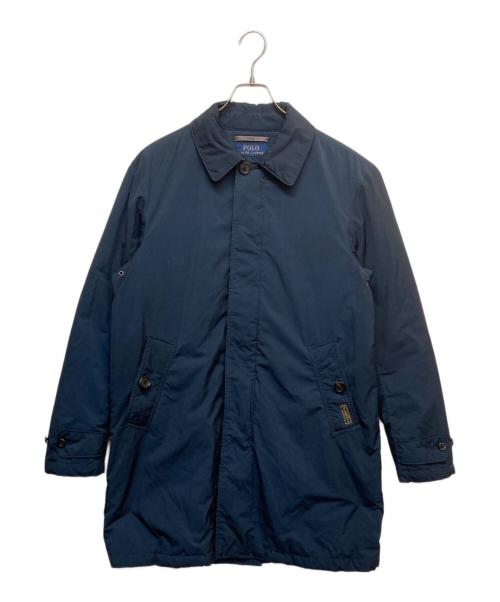 POLO RALPH LAUREN（ポロ・ラルフローレン）POLO RALPH LAUREN (ポロ・ラルフローレン) ステンカラーダウンコート ネイビー サイズ:Sの古着・服飾アイテム