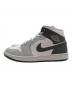 NIKE (ナイキ) エア ジョーダン 1 ミッド グレー×ホワイト サイズ:28.5 未使用品：12000円