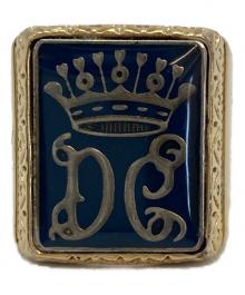 DOLCE & GABBANA（ドルチェ＆ガッバーナ）の古着「DCロゴリング」｜ゴールド