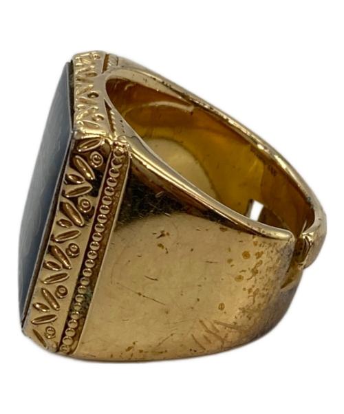 DOLCE & GABBANA（ドルチェ＆ガッバーナ）DOLCE & GABBANA (ドルチェ＆ガッバーナ) DCロゴリング ゴールド サイズ:16号の古着・服飾アイテム