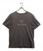 ARC'TERYXアークテリクス）の古着「ロゴプリントTシャツ」｜グレー