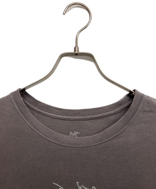 ARC'TERYX（アークテリクス）ARC'TERYX (アークテリクス) ロゴプリントTシャツ グレー サイズ:Mの古着・服飾アイテム