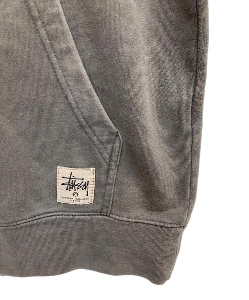 stussy（ステューシー）stussy (ステューシー) プルオーバーパーカー グレー サイズ:Mの古着・服飾アイテム