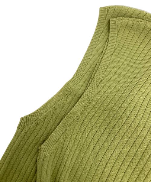 Apuweiser-riche（アプワイザーリッシェ）Apuweiser-riche (アプワイザーリッシェ) ノースリーブワンピース グリーン サイズ:2の古着・服飾アイテム