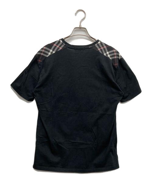 BURBERRY BLACK LABEL（バーバリーブラックレーベル）BURBERRY BLACK LABEL (バーバリーブラックレーベル) 半袖カットソー ブラック サイズ:3の古着・服飾アイテム