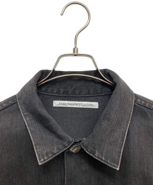 JOHN LAWRENCE SULLIVAN（ジョン ローレンス サリバン）JOHN LAWRENCE SULLIVAN (ジョン ローレンス サリバン) ジップデニムジャケット ブラック サイズ:48の古着・服飾アイテム