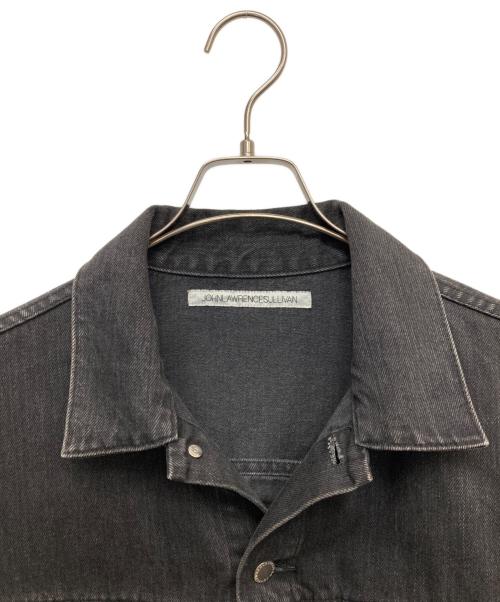 JOHN LAWRENCE SULLIVAN（ジョン ローレンス サリバン）JOHN LAWRENCE SULLIVAN (ジョン ローレンス サリバン) ジップデニムジャケット ブラック サイズ:48の古着・服飾アイテム
