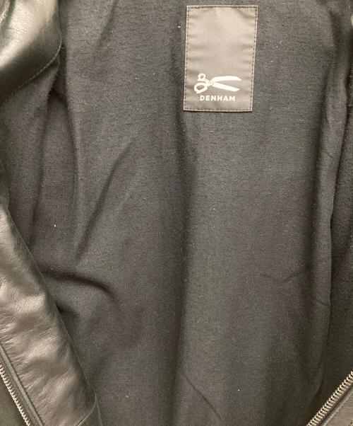 Denham（デンハム）Denham (デンハム) A-2レザージャケット ブラック サイズ:Lの古着・服飾アイテム
