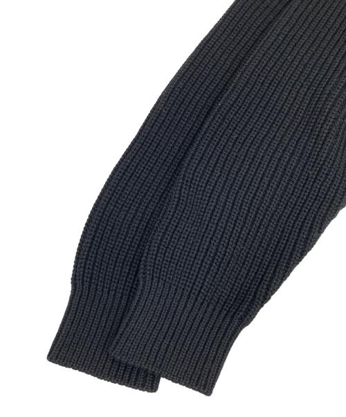 MONKEY TIME（モンキータイム）MONKEY TIME (モンキータイム) PE AZE SIDE ZIPニット ブラック サイズ:Mの古着・服飾アイテム