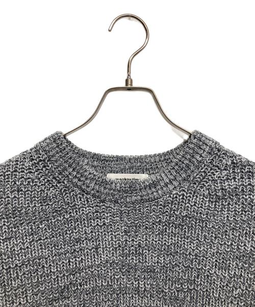 MONKEY TIME（モンキータイム）MONKEY TIME (モンキータイム) PE AZE SIDE ZIPニット グレー サイズ:Mの古着・服飾アイテム