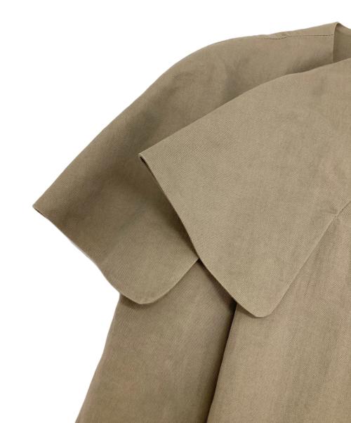 MARNI（マルニ）MARNI (マルニ) リングノースリーブワンピース ベージュ サイズ:42の古着・服飾アイテム