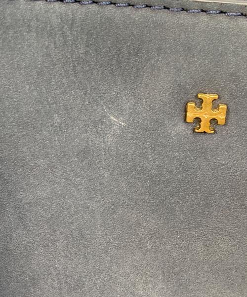TORY BURCH（トリーバーチ）TORY BURCH (トリーバーチ) SATCHEL スエードバッグ ネイビーの古着・服飾アイテム