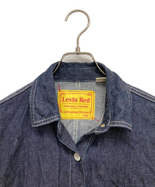 LEVI'S RED（リーバイス レッド）LEVI'S RED (リーバイス レッド) デニム ワークシャツ インディゴ サイズ:Sの古着・服飾アイテム