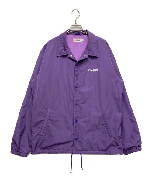 X-LARGE（エクストララージ）X-LARGE (エクストララージ) コーチジャケット パープル サイズ:XLの古着・服飾アイテム