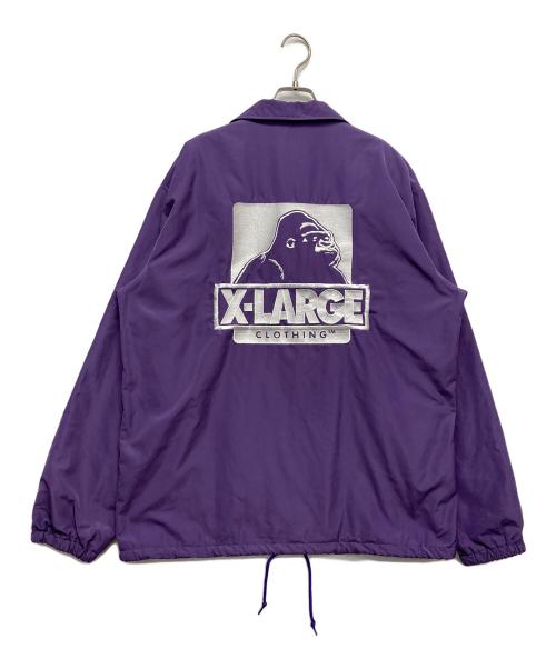 X-LARGE（エクストララージ）X-LARGE (エクストララージ) コーチジャケット パープル サイズ:XLの古着・服飾アイテム