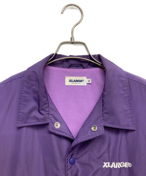 X-LARGE（エクストララージ）X-LARGE (エクストララージ) コーチジャケット パープル サイズ:XLの古着・服飾アイテム