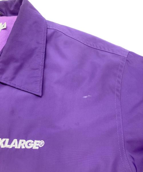 X-LARGE（エクストララージ）X-LARGE (エクストララージ) コーチジャケット パープル サイズ:XLの古着・服飾アイテム
