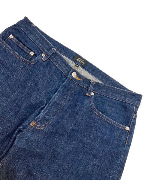 A.P.C.（アーペーセー）A.P.C. (アーペーセー) セルビッジデニムパンツ ブルー サイズ:W33の古着・服飾アイテム