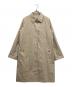 MARGARET HOWELL（マーガレットハウエル）の古着「ライナー付ステンカラーコート」｜ベージュ