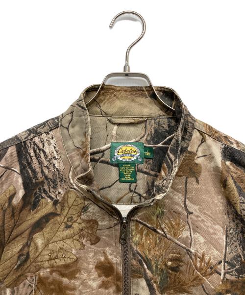 Cabelas（カベラス）CABELAS (カベラス) リアルツリー柄ジャケット グリーン サイズ:Lの古着・服飾アイテム