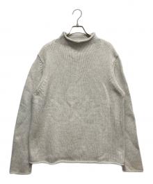 J.CREW（ジェイクルー）の古着「ロールネックコットンニットセーター」｜ホワイト