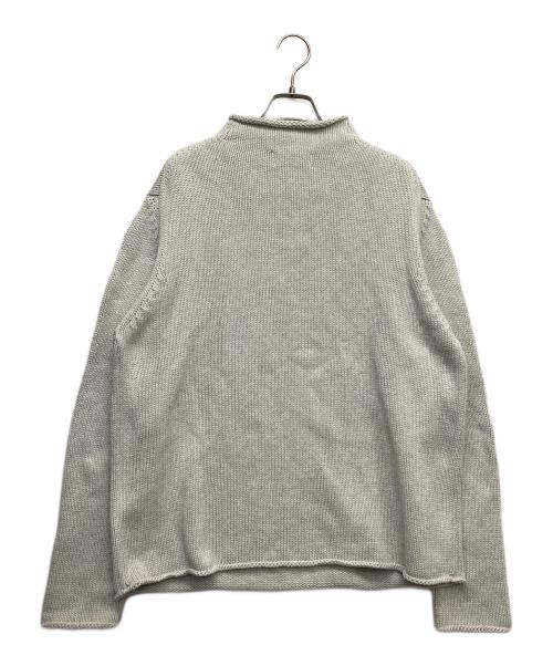 J.CREW（ジェイクルー）J.CREW (ジェイクルー) ロールネックコットンニットセーター ホワイト サイズ:Lの古着・服飾アイテム