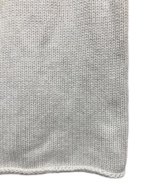 J.CREW（ジェイクルー）J.CREW (ジェイクルー) ロールネックコットンニットセーター ホワイト サイズ:Lの古着・服飾アイテム