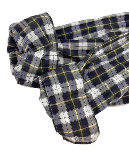 POLO RALPH LAUREN（ポロ・ラルフローレン）POLO RALPH LAUREN (ポロ・ラルフローレン) チェックシャツ ネイビー サイズ:XSの古着・服飾アイテム