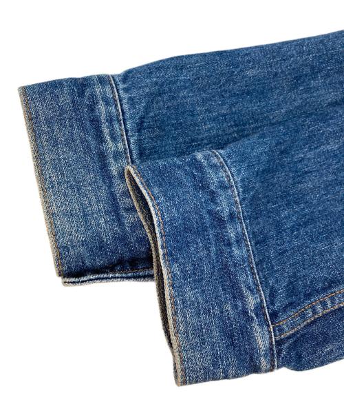 Wrangler（ラングラー）Wrangler (ラングラー) 復刻2ndtype 11MJデニムジャケット ブルー サイズ:Lの古着・服飾アイテム