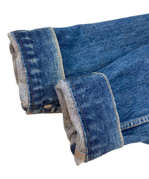 Wrangler（ラングラー）Wrangler (ラングラー) 復刻2ndtype 11MJデニムジャケット ブルー サイズ:Lの古着・服飾アイテム