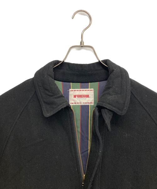 McGREGOR（マックレガー）McGREGOR (マックレガー) A-2type ウールジャケット ブラック サイズ:Lの古着・服飾アイテム