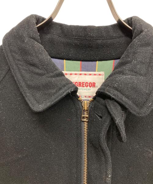 McGREGOR（マックレガー）McGREGOR (マックレガー) A-2type ウールジャケット ブラック サイズ:Lの古着・服飾アイテム