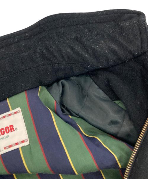 McGREGOR（マックレガー）McGREGOR (マックレガー) A-2type ウールジャケット ブラック サイズ:Lの古着・服飾アイテム