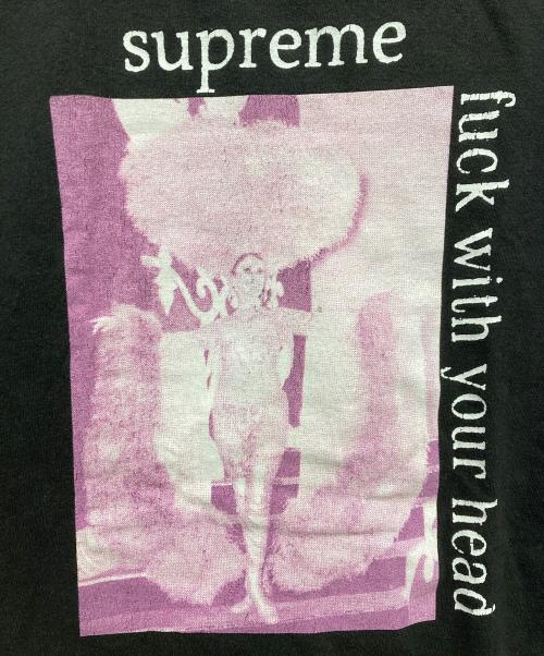SUPREME（シュプリーム）Supreme (シュプリーム) FUCK WITH  YOUR HEAD TEE ブラック サイズ:Lの古着・服飾アイテム